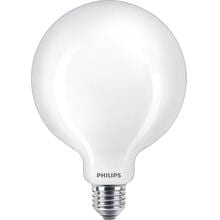 Philips LED Globe Lampe, E27, 10,5W, 1521lm, 2700K, satiniert matt (929002067801)