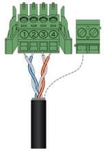 Enphase CTRL-BL-EU-01 COM-Kabel, Belcom control cable, Steuerkabel für die Kommunikation zwischen Enphase Energy System Komponenten, 100m