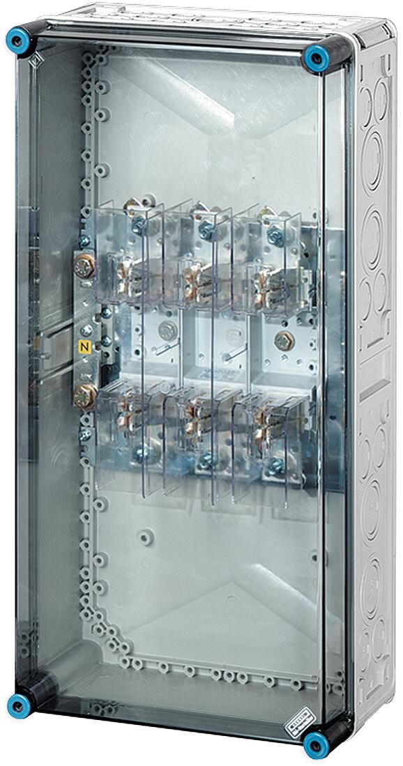 Hensel MI4452 MI-NH-Sicherungsgehäuse 1xNH 2, 400A, 1x3xNH2, 300 mm