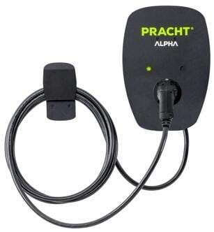 Pracht Wandhalterung für ein 5,5m langes Ladekabel von ALPHA-Wallbox Ladestation (NRG9004)