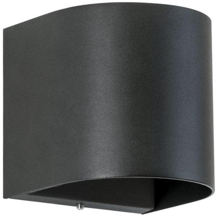 Brumberg LED-Wandanbauleuchte IP54, 10W, 800lm, 3000K, schwarz (60026183)