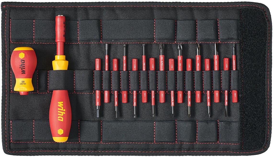 Wiha 2831T18 Schraubendreher und Bit Set, 18-tlg.