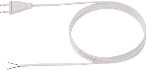 Bachmann H03VVH2-F Zuleitung, Eurostecker, 230-250V, 2,5V, 2m, weiß (202.274)