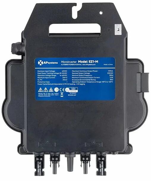 APsystems EZ1-M Mikrowechselrichter, 800W, WiFi & Bluetooth, 1 phasig