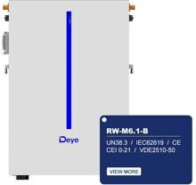 Deye RW-M6,1-B LFP-Batterie, 6,14kWh