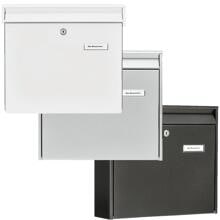 Burg Wächter Mail 5877 Briefkästen, Querformat, Einwurf DIN C4, Stahl