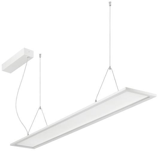 Brumberg LED Pendelleuchte 1495x195, direkt_indirekt, 45,5W, transparent (UGR<19), CCT: 3.000K/4.000K, weiß (49260073)