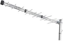 EMOS EM-2845 J0669 Außenantenne, PROFI, 0-200 km, DVB-T2, LTE/4G Filter (2704280010)