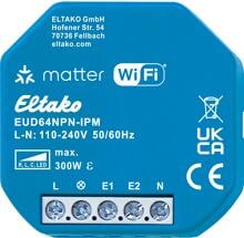 Eltako EUD64NPN-IPM Universal-Dimmaktor mit IP, Matter über Wi-Fi, optional EnOcean, bis 300 W, REST-API (30064017)