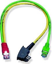 HOMEWAY HW-Y-Kabel6 ISDN/TAE gn/ge 0,5m