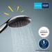 GROHE Vitalio Start 110 Handbrause, Quickfix, 3 Strahlarten, chrom (26031001)