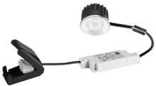 Brumberg ROTI Set LED-Einsatz mit Linsenoptik, Konverter, Anschlussbox, 350 mA, 7,2-7,5 W, 50°, 976 lm, 2700K/3000K/4000K, Phasenabschnitt dimmbar (12982503AB)