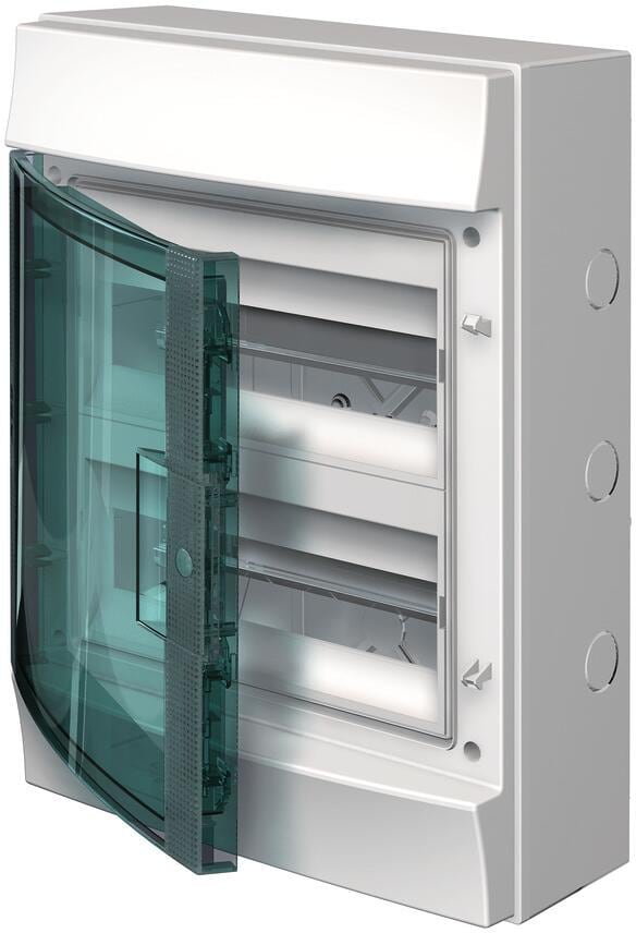 Striebel & John M65W224TN3 Aufputz-Kleinverteiler, 12 Teilungseinheiten, IP65 (1SLM006500S1214)