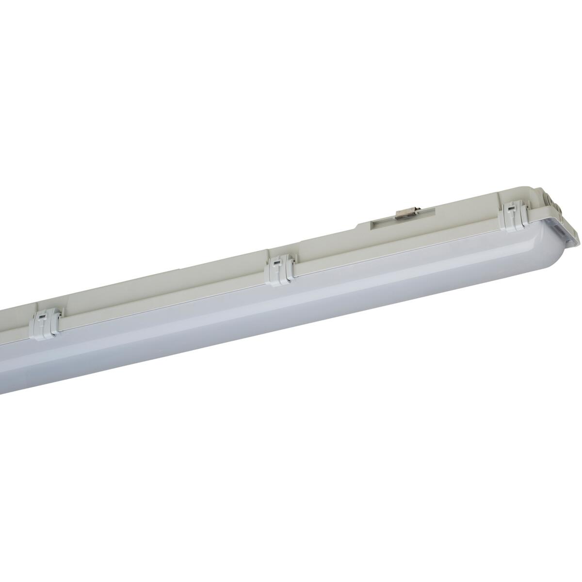 Schuch PROXIMA 161PX 12L22 T40 H70 LED-Feuchtraum-Wannenleuchte, 15W, 2380lm, IK08, grau (161340022)