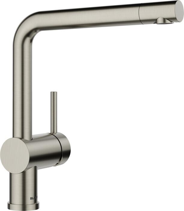 Blanco Linus Einhebelmischer, Hochdruck, PVD satin platinum (527698)