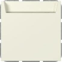 Gira 314001 Hotel-Card-Schalter mit N-Klemme, System 55, Cremeweiß glänzend (lackiert)