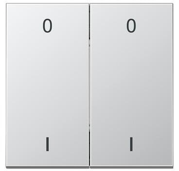 Jung ENOAL2995-01-L ENO Funk Wands. 4 kanal m. Symbol 01, Aluminium (lackiert)