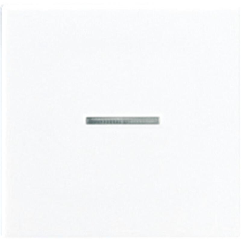 Jung A590KO5WW Wippe mit Lichtleiter, Alpinweiß