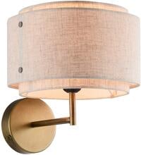 Nordlux Takai Wandleuchte, E27, IP20, 25W, Stoff-Lampenschirm, beige (2320421018)