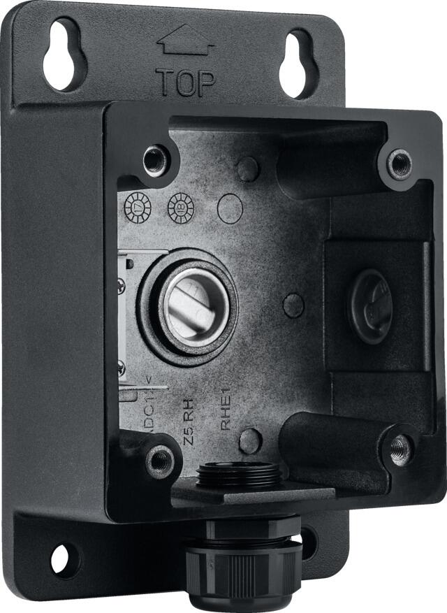 ABUS TVAC31460X Installationsbox, quadratisch, schwarz