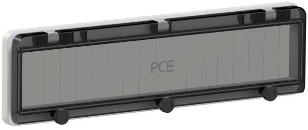 PCE Klappfenster, 18TE, IP66/IP67, hellgrau (900618)