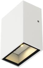 SLV QUAD Wandleuchte, LED, 3000K, IP44, eckig, weiß (232461)