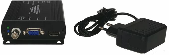 Burg Guard HDCVI-001HDE CVI,TVI,AHD auf HDMI Konverter Weitere Ausgänge: VGA, CVBS ( 586032 )