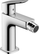 hansgrohe Logis Einhebel-Bidetmischer 110 Fine mit Zugstangen-Ablaufgarnitur, Messing, 5 l/min, Chrom (71201000)