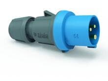 Bals Stecker INNOLINQ QC- Anschlusstechnik, 16A, 3p, 230V, 6h, IP54, blau (211)