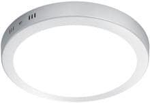 Trio Cento A+ LED Deckenleuchte, 17W, 1600lm, weiß/aluminiumfarbig (657011801)