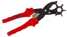 Silberspeer Hebel Revolverlochzange Länge 220 mm, rot schwarz (10575.5)