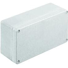 Weidmüller KLIPPON K51 Aluminium-Leergehäuse, 120 x 220 x 81 mm, AlSi12, unbehandelt, silber (1565280000)