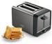 Bosch TAT5P425DE Kompakt Toaster, 970W, 2 Scheiben, DesignLine, Auftau- und Aufwärmfunktion, Gleichmäßiges Röstbild, Grau