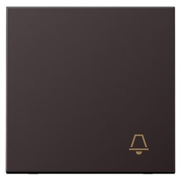 Jung AL 2990 KD Wippe mit Symbol "Klingel" für Taster, dark (lackiertes Aluminium)
