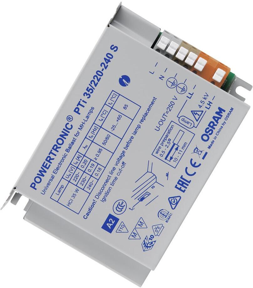 LEDVANCE Quicktronic Multiwatt QTPM1X26-42/220-240S – Alimentatore Elettronico Per Lampade Fluorescenti T16, T26 E TC, Multiwatt 26-42 W