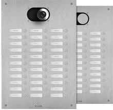 Comelit IX0333 Frontplatte Switch, 33 Teilnehmer, 3-reihig, V4A, SB2, 448,9x302,9x2,5 mm