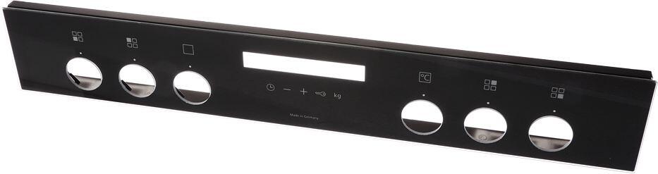 Bosch Siemens 11059361 Bedienblende, Material:Glas; Farbe:schwarz;, Optimiertes Design "light grey"