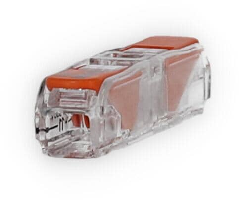 Wago 221-2411 Durchgangsverbinder mit Hebel (Inhalt: 60 Stk.)