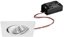 Brumberg LED-Einbaustrahlerset schaltbar, 7W, 740lm, 3000K, weiß (38364073)