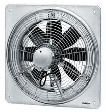Maico DZQ 35/4 B Ex e Axial-Wandventilator, quadratische Wandplatte, DN350, 125W, 2.660 m³/h, Medium Gas (0083.0178)
