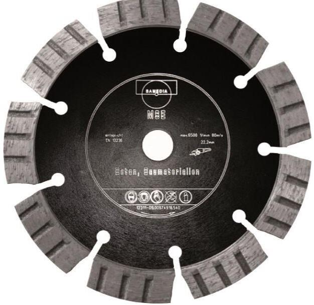 Samedia MSE 230x22,23 Diamant Trennscheibe Universal (310021)