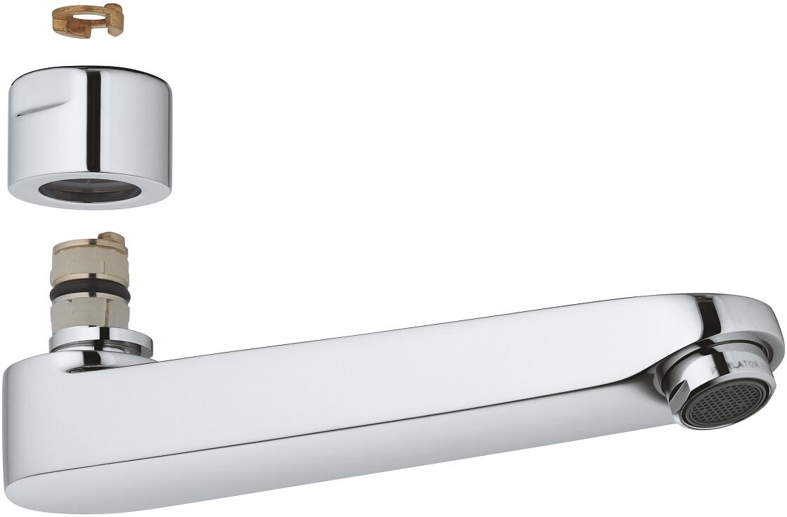 GROHE Auslauf 13138, Länge, 175 mm, chrom (13138000)