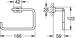 GROHE Essentials Cube Handtuchring