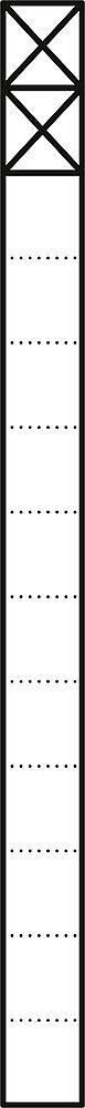 Siedle KSF613-2 W Kommunikations-Stele Freistehend, weiß (200023967-00)