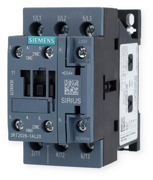 Siemens 3RT20261AL20 Leistungsschütz S0, 11kW/400V, 1S+1Ö, AC230V 50/60Hz