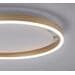 Leuchten Direkt RITUS LED Deckenleuchte, Messing, 1-flammig, Messing/weiß (15391-60)