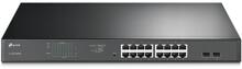 TP-Link 16-Port-Gigabit-Easy-Smart-PoE+-Switch mit 2 SFP-Slots (TL-SG1218MPE)