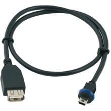 MOBOTIX MX-CBL-MU-STR-AB-2 Mini-USB-Kabel, MiniUSB auf USB-A, 2m
