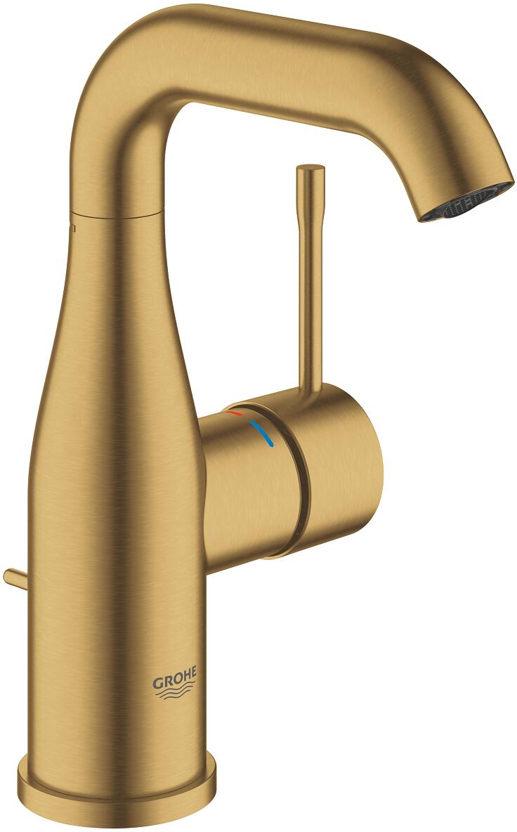 GROHE Essence Einhand-Waschtischbatterie, M-Size, Zugstangen ...