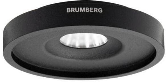Brumberg TUBIC LED-Einbaudownlight, 350mA, 9W (direkt) + 2W (indirekt), 57°, 800lm, 3000K, rund, schwarz (12226183)